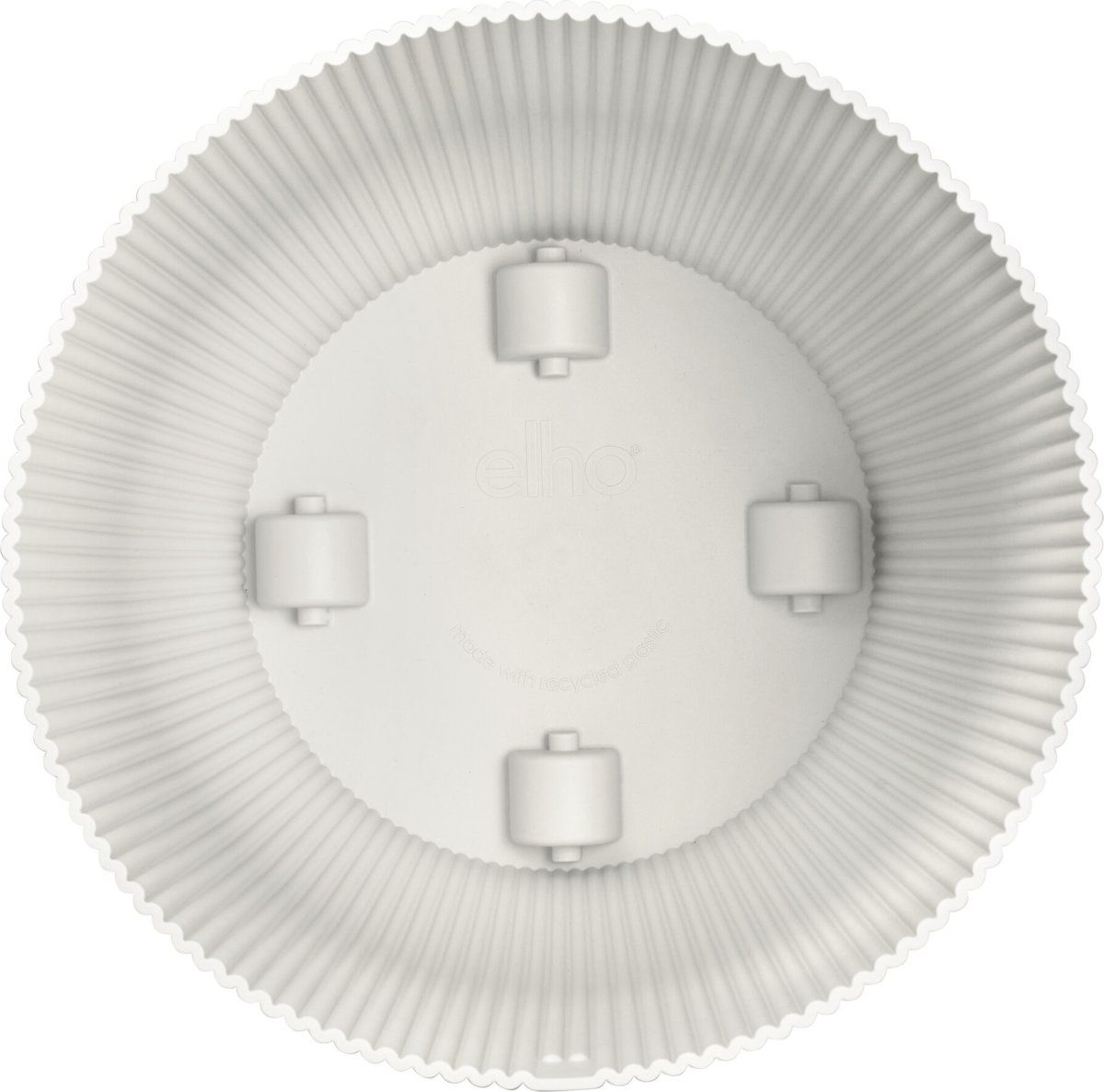 Elho Vibes Blomkruka med hjul, 35 cm, vit