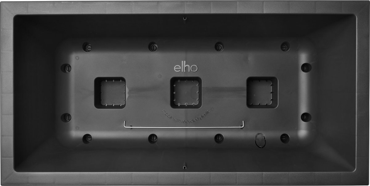 Elho Vivo Next Blomkruka, 80x39 cm, svart