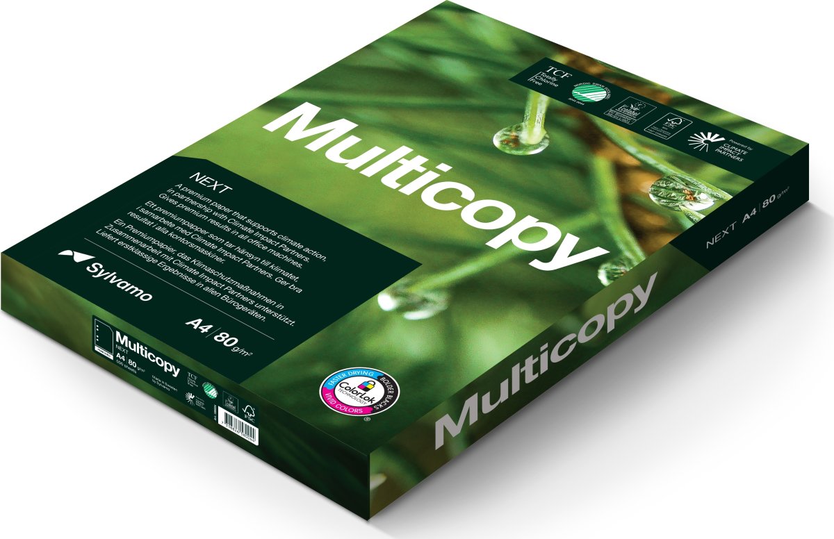 MultiCopy Next kopieringspapper A4 | 80g | 500 ark