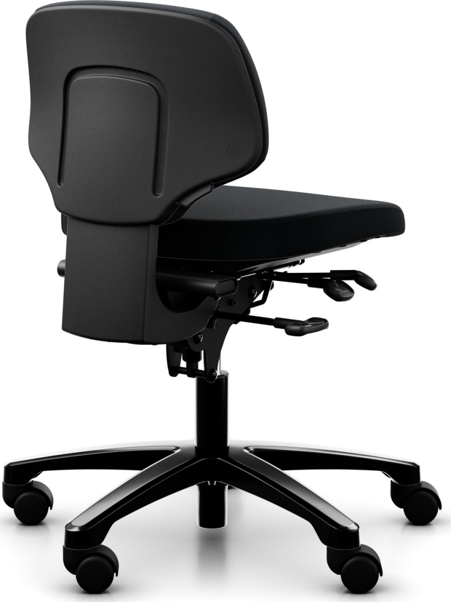 Kontorsstol RH Activ 200 Låg rygg Medium sits Sv.