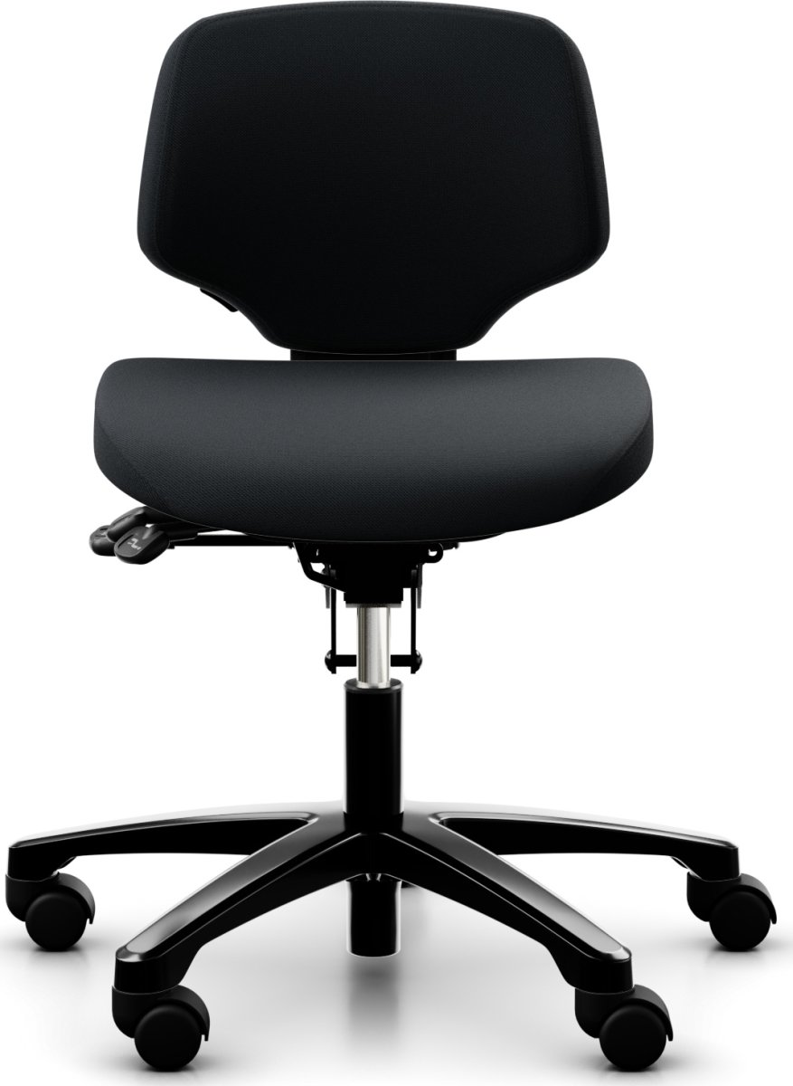 Kontorsstol RH Activ 200 Låg rygg Medium sits Sv.