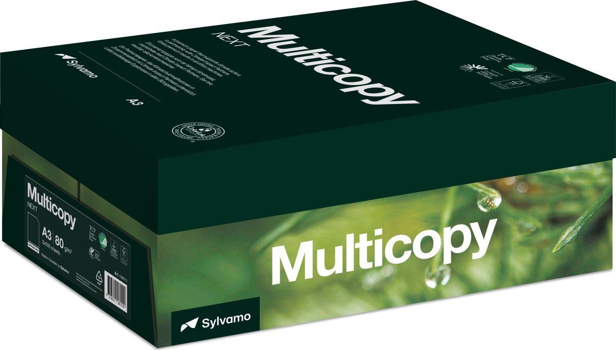 MultiCopy Next kopieringspapper A3 | 80g | 500 ark