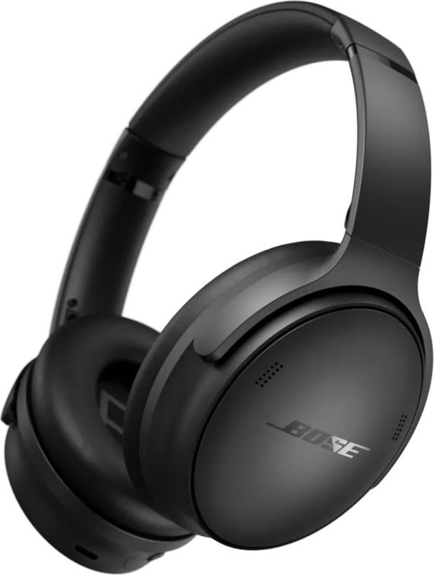 Bose QuietComfort 45 trådlösa hörlurar, svart
