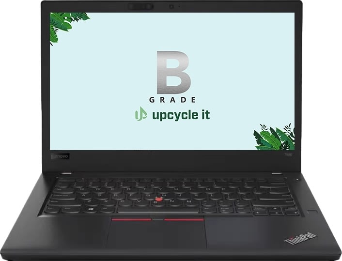 Begagnad Lenovo ThinkPad T480 14" Laptop, klass B