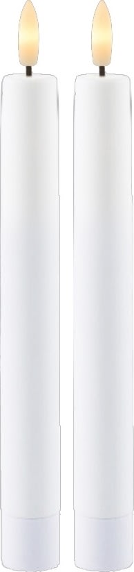 Sirius Sille Uppladdningsbara LED-ljus, vit, 2st