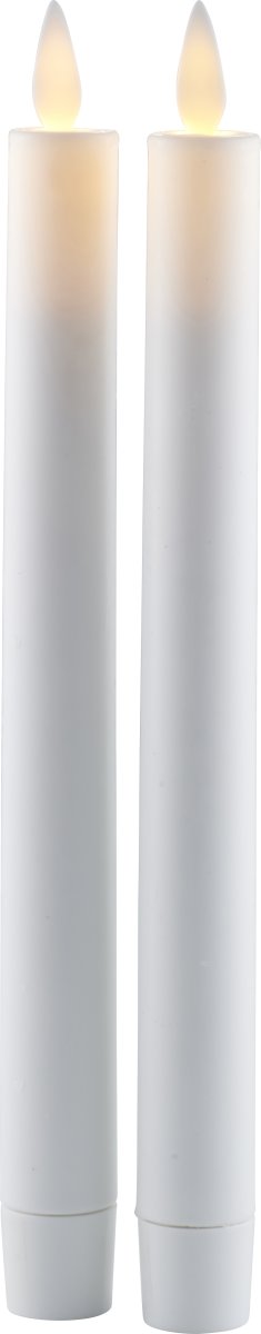 Sirius Sara laddningsbar LED-ljus H25cm, vit