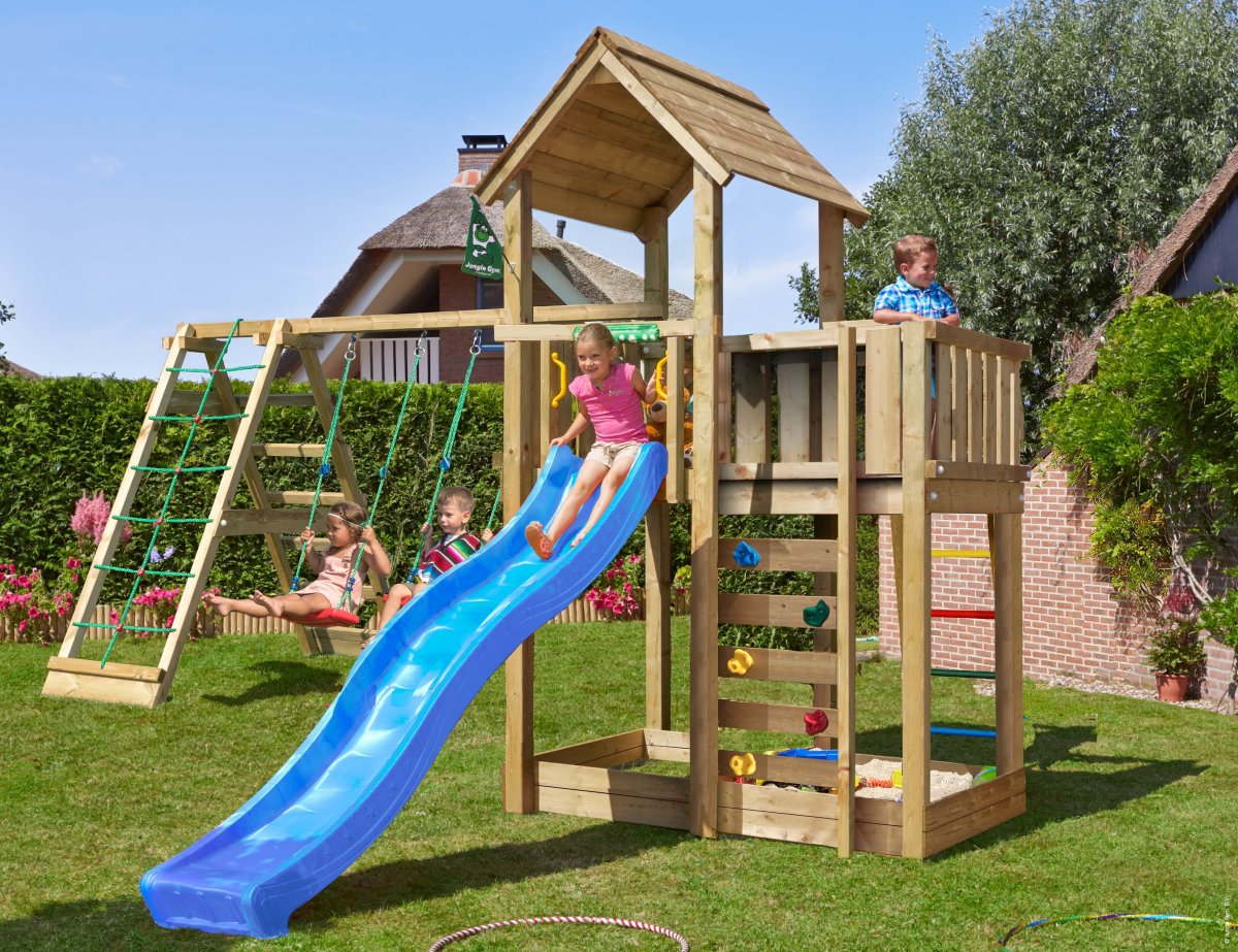 Jungle Gym Mansion 2.1 Lektorn, klättring&rutsch