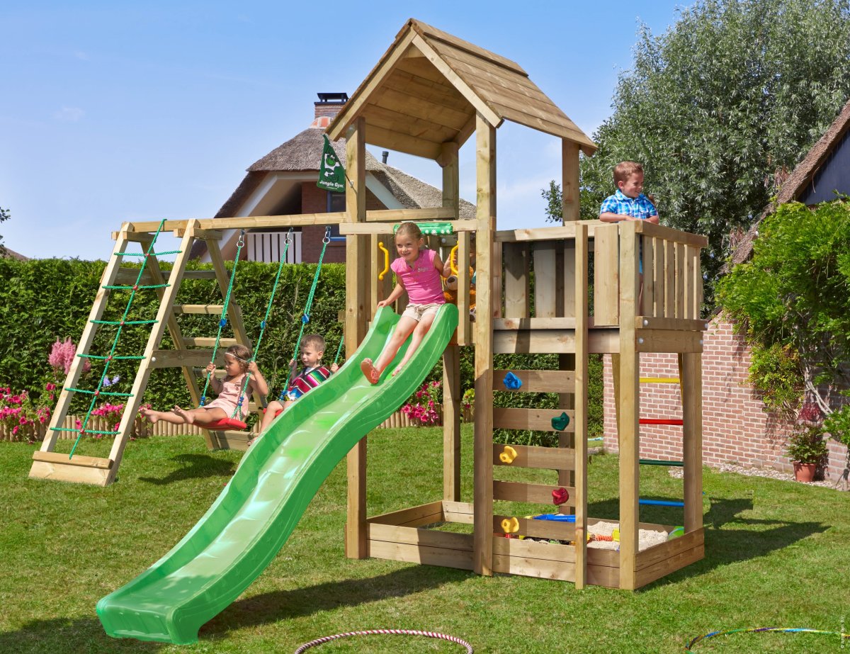 Jungle Gym Mansion 2.1 Lektorn, klättring&rutsch
