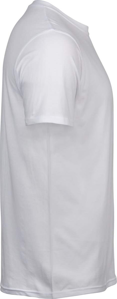 Tee Jays Power Tee, Vit, Stl. 5XL