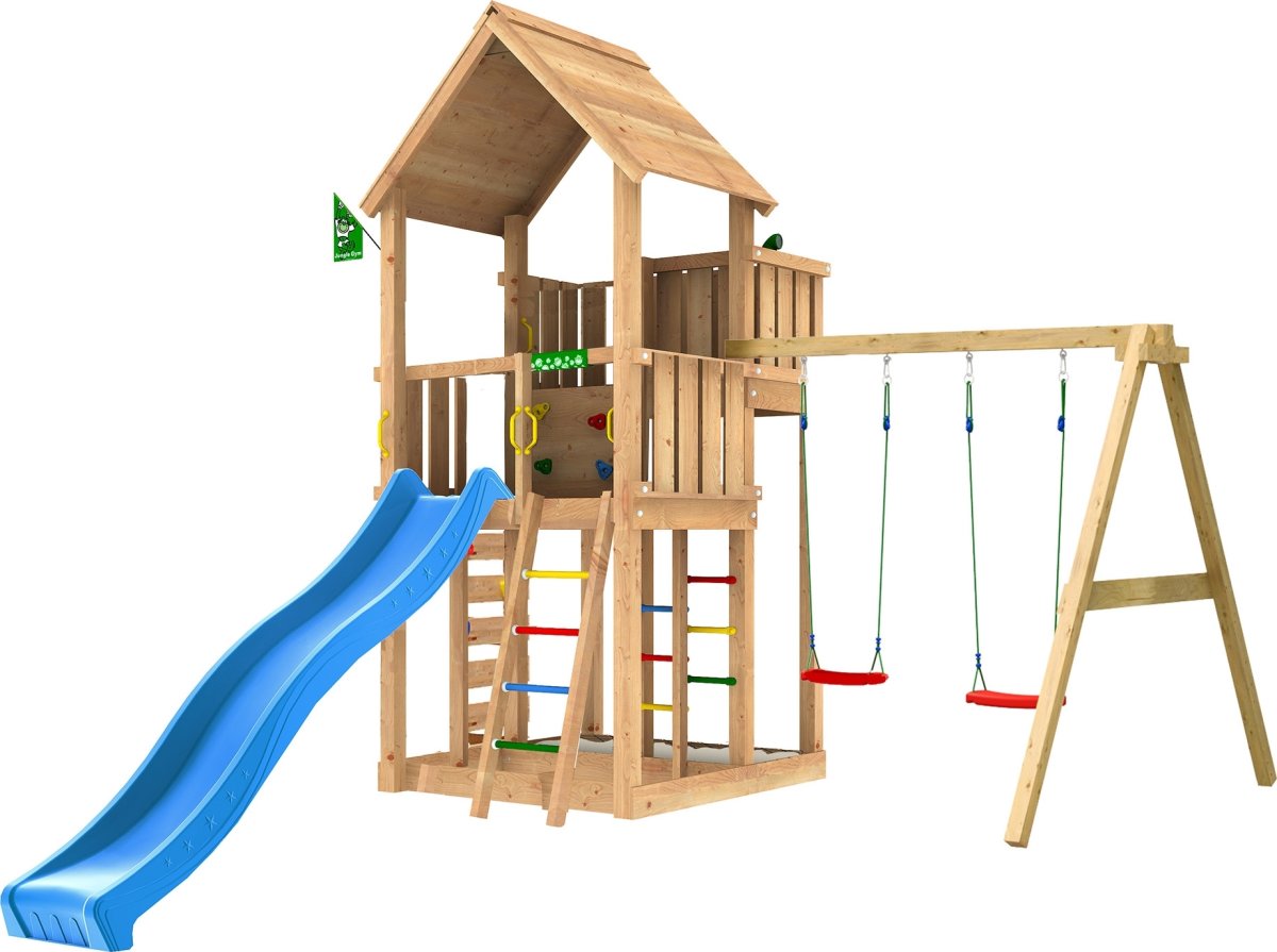 Jungle Gym Palace 2.1 lektorn, gungor&rutschkana