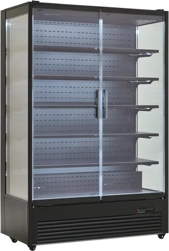 Scandomestic MDC1290BB - Displaykylskåp, svart