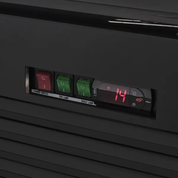 Scandomestic MDC1290BB - Displaykylskåp, svart