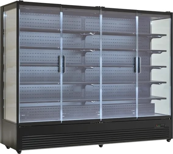 Scandomestic MDC2584BB - Displaykylskåp, svart