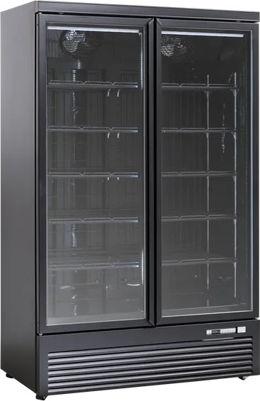 Scandomestic DF1006BD - Displayfrys, svart