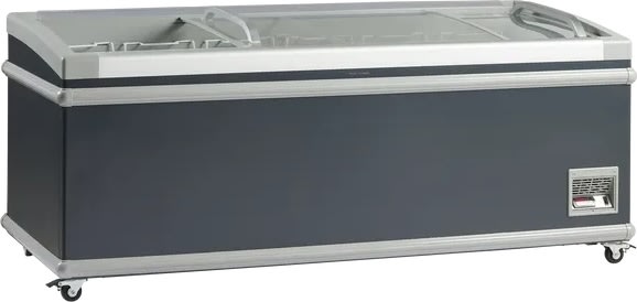 Scandomestic SIF600C - Butiksfrys livsmedel, svart