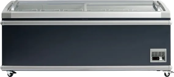 Scandomestic SIF600C - Butiksfrys livsmedel, svart