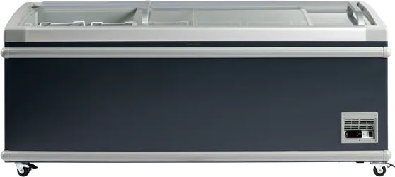 Scandomestic SIF600C - Butiksfrys livsmedel, svart