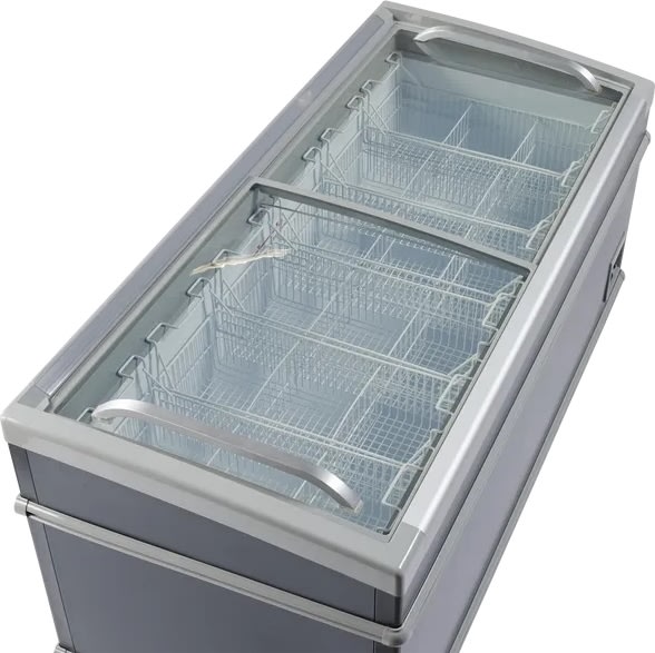 Scandomestic SIF700C - Butikfrys, livsmedel, svart