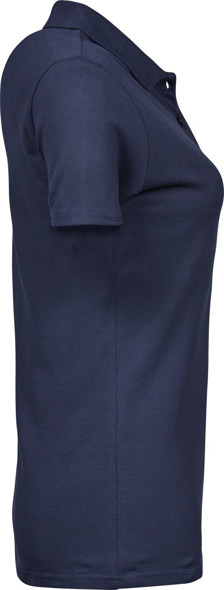 Tee Jays Luxury Stretch Dam Polo, Navy, Stl. 3XL