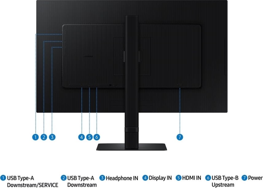 Samsung ViewFinity S8 S27D800EAU 27" skärm