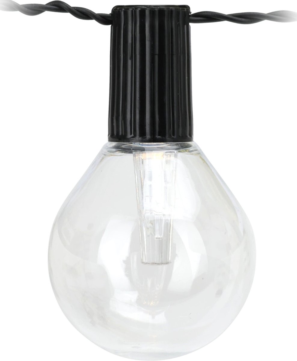 Ljuskedja m/20 LED, 5,7 meter, varm vit