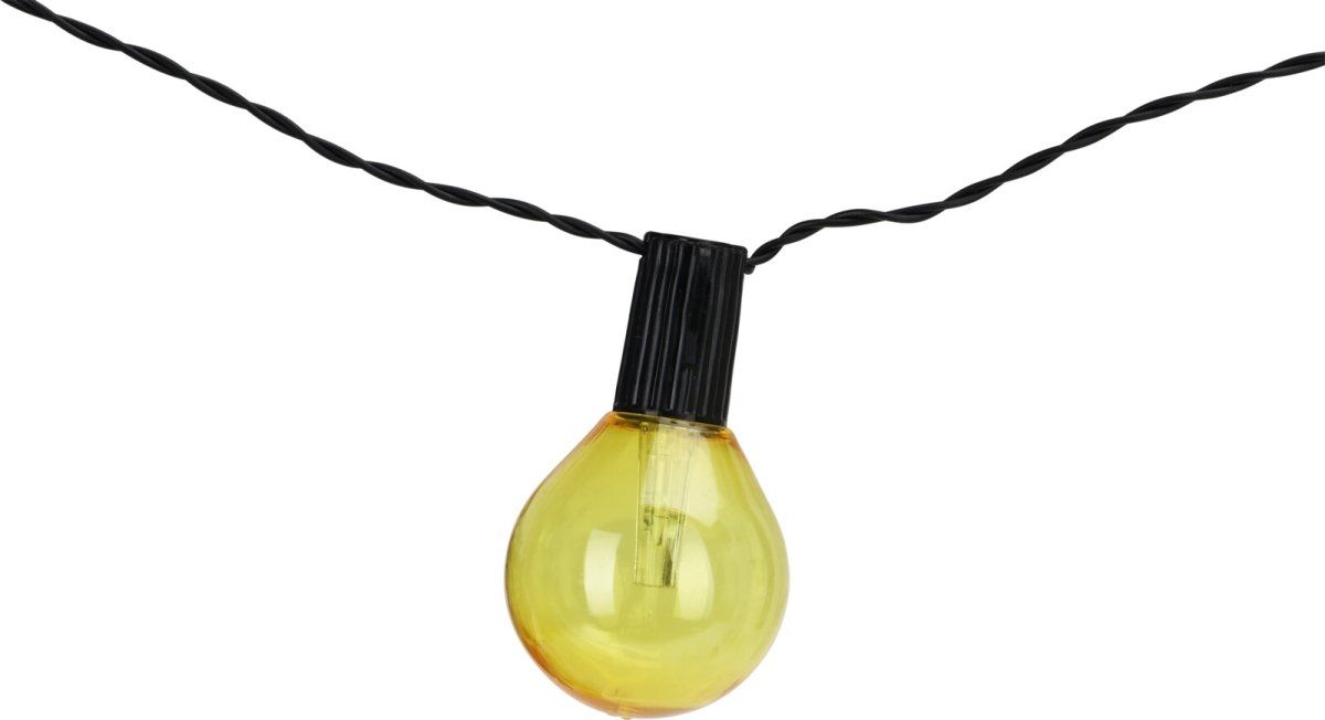 Festlig ljuskedja m/20 LED, 8 meter, flerfärgad