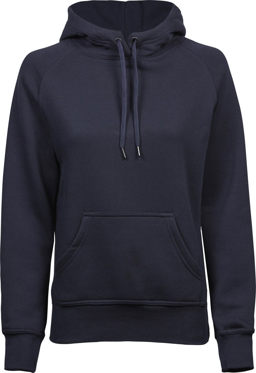 Tee Jays Hooded Sweatshirt, Dam, Navyblå, Stl. 2XL
