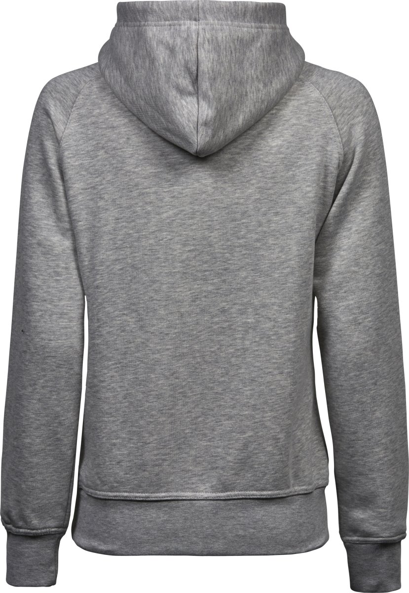 Tee Jays Hooded Sweatshirt Dam, Ljusgrå, Strl. L