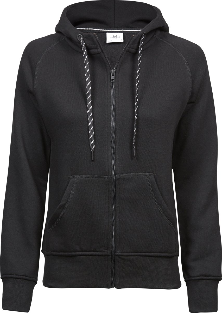 Tee Jays Fashion Hoodie, Dam, Svart, Stl. L