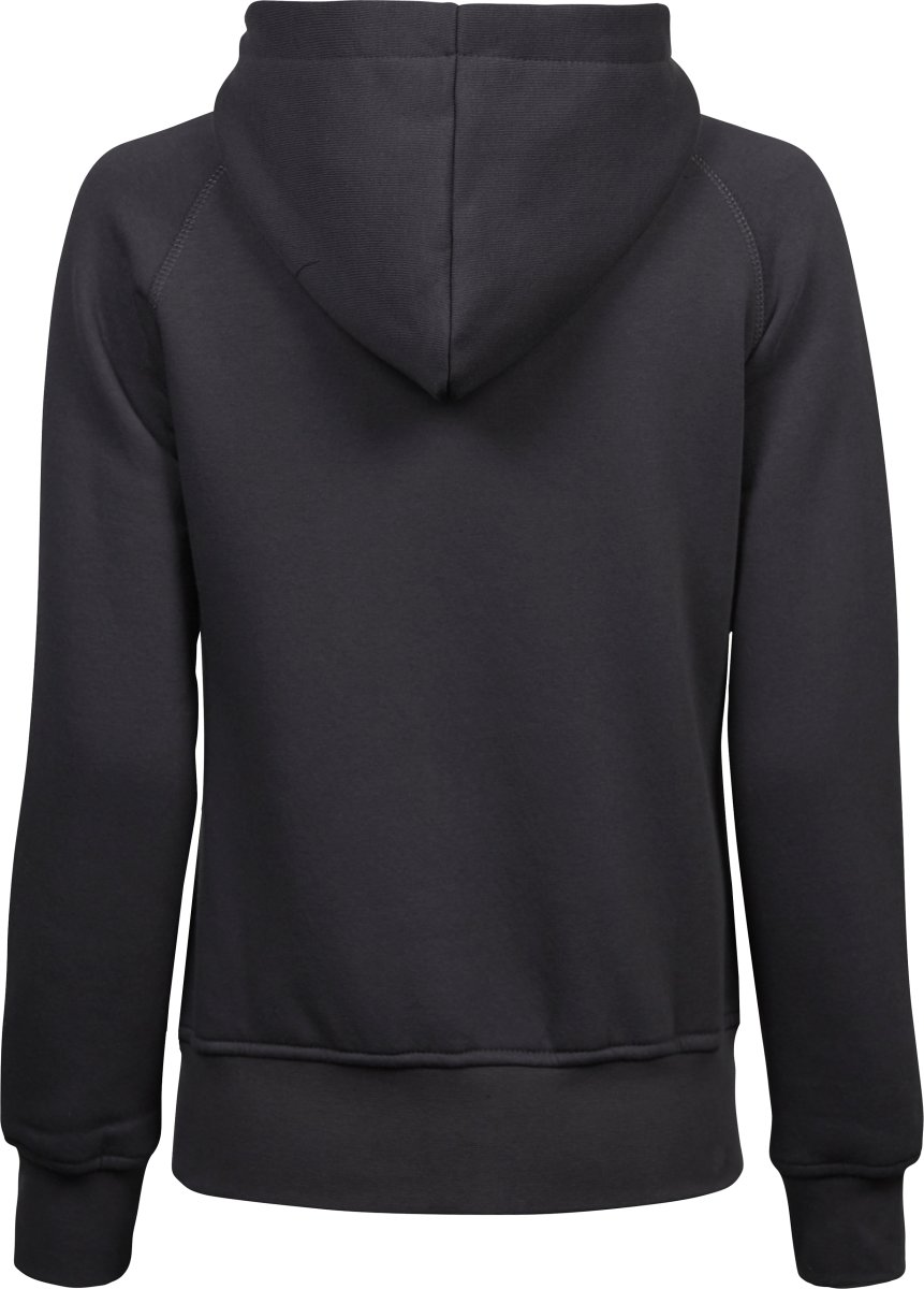 Tee Jays Fashion Hoodie, Dam, Mörkgrå, Stl. S