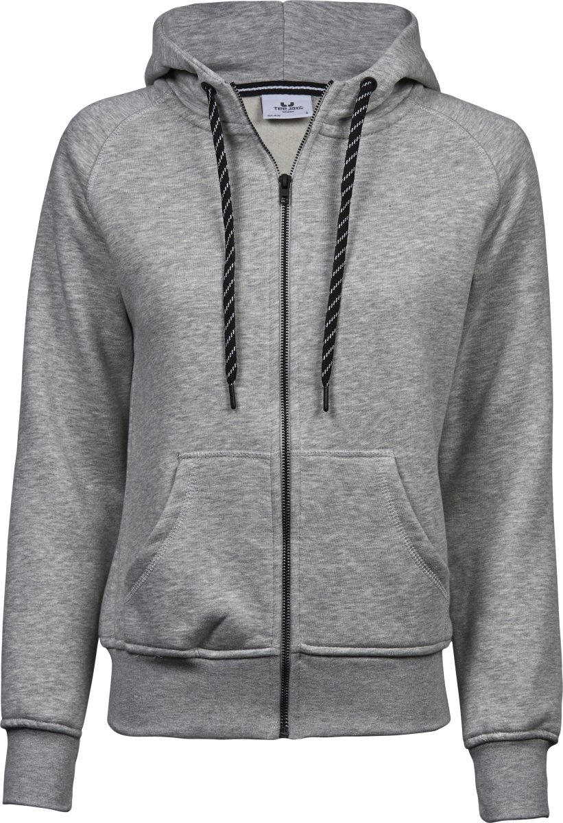 Tee Jays Fashion hoodie, Dam, Heather Grå, Stl 2XL