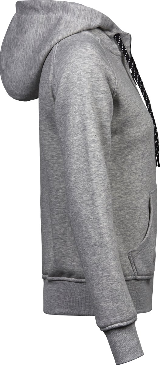 Tee Jays Fashion hoodie, Dam, Heather Grå, Stl 2XL