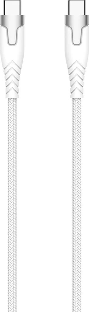 Kevlar-kabel Pro Usb-C 2.0, vit, 1,5 m