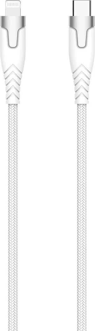 Kevlar-kabel Pro Usb-C till Lightning, vit, 1,5 m