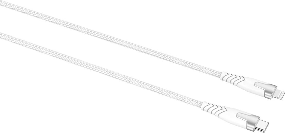Kevlar-kabel Pro Usb-C till Lightning, vit, 1,5 m