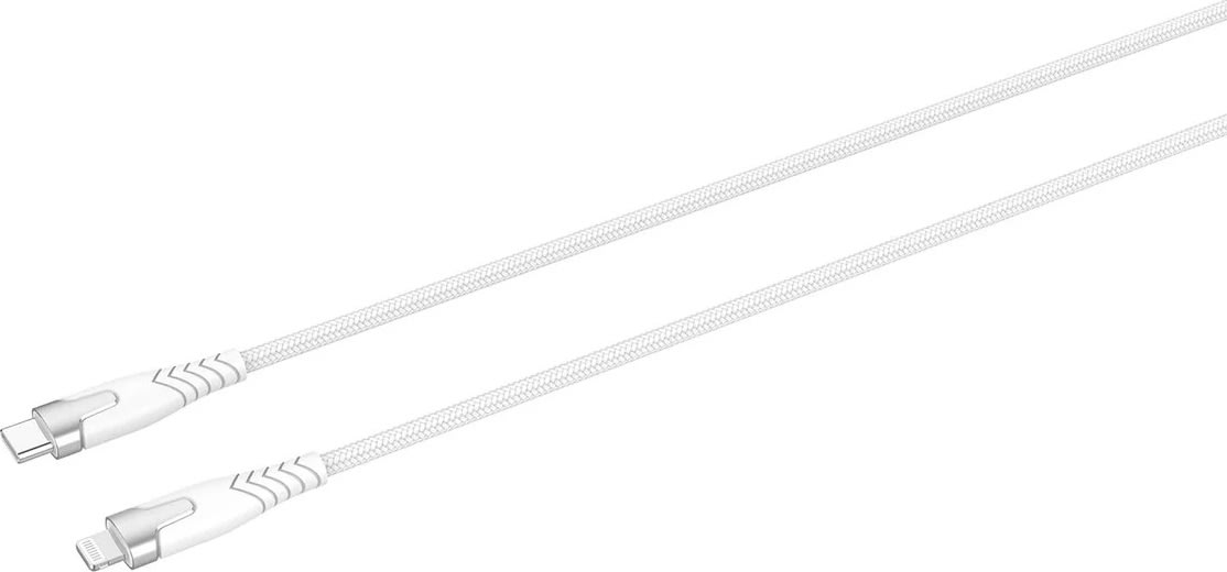 Kevlar-kabel Pro Usb-C till Lightning, vit, 1,5 m