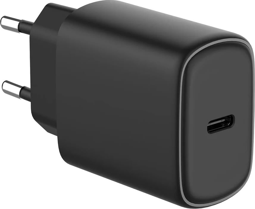 GEAR Laddare 220V 1xUSB-C Pd, 20W, Svart
