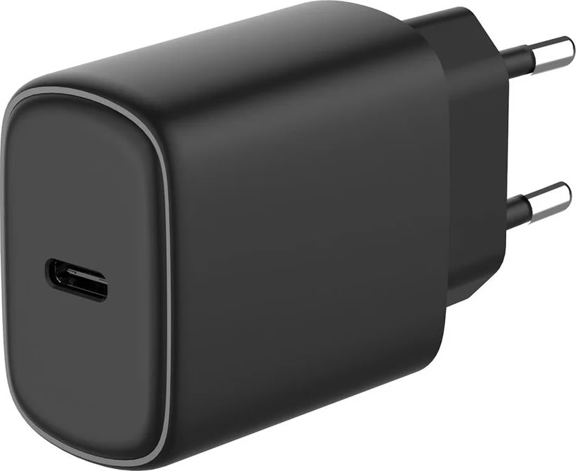 GEAR Laddare 220V 1xUSB-C Pd, 20W, Svart