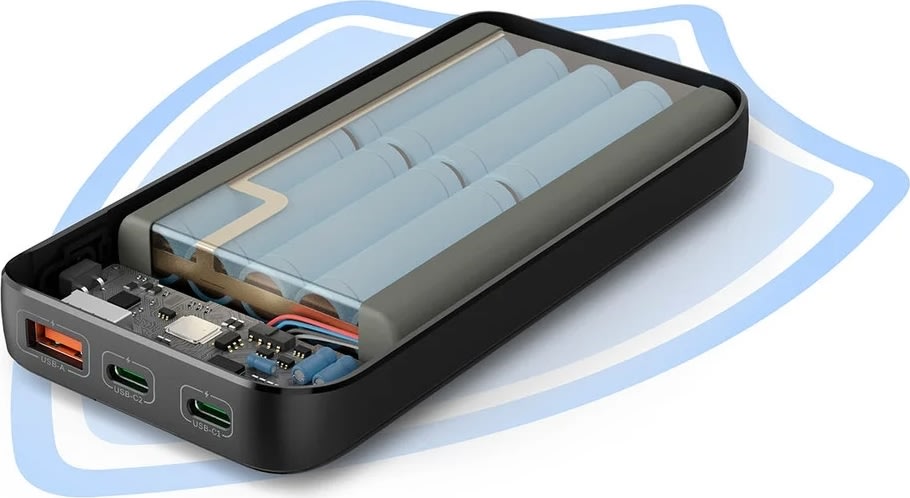 HAMA Powerbank PD 10000mAh, svart