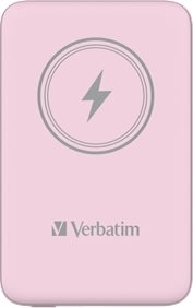 Verbatim Power Bank 10000 mAh UBS-C PD 20W, rosa