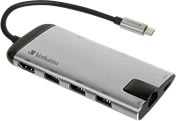 Verbatim USB-C Multi Hub USB 3.1 GEN1, HDMI, grå