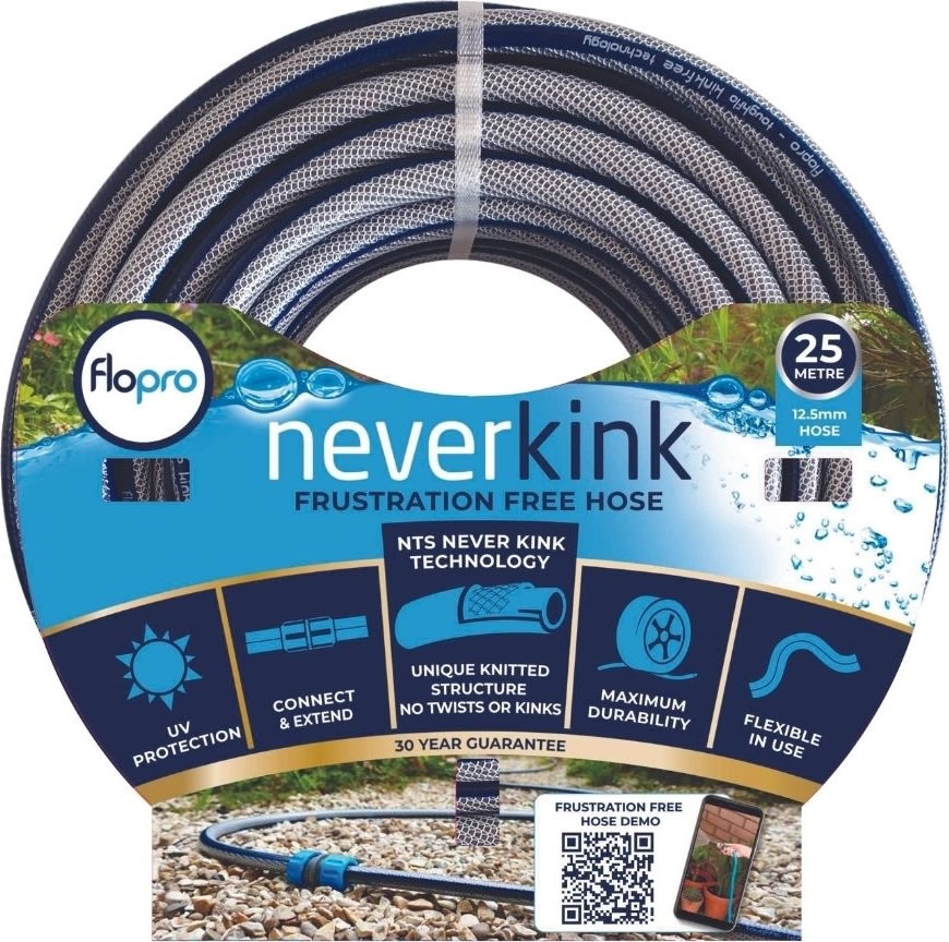 Flopro neverkink-slang, 25 m