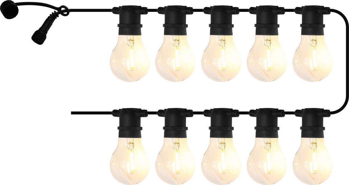 Sirius Tobias Ljuskedja Startset 10 LED 4,5m, klar