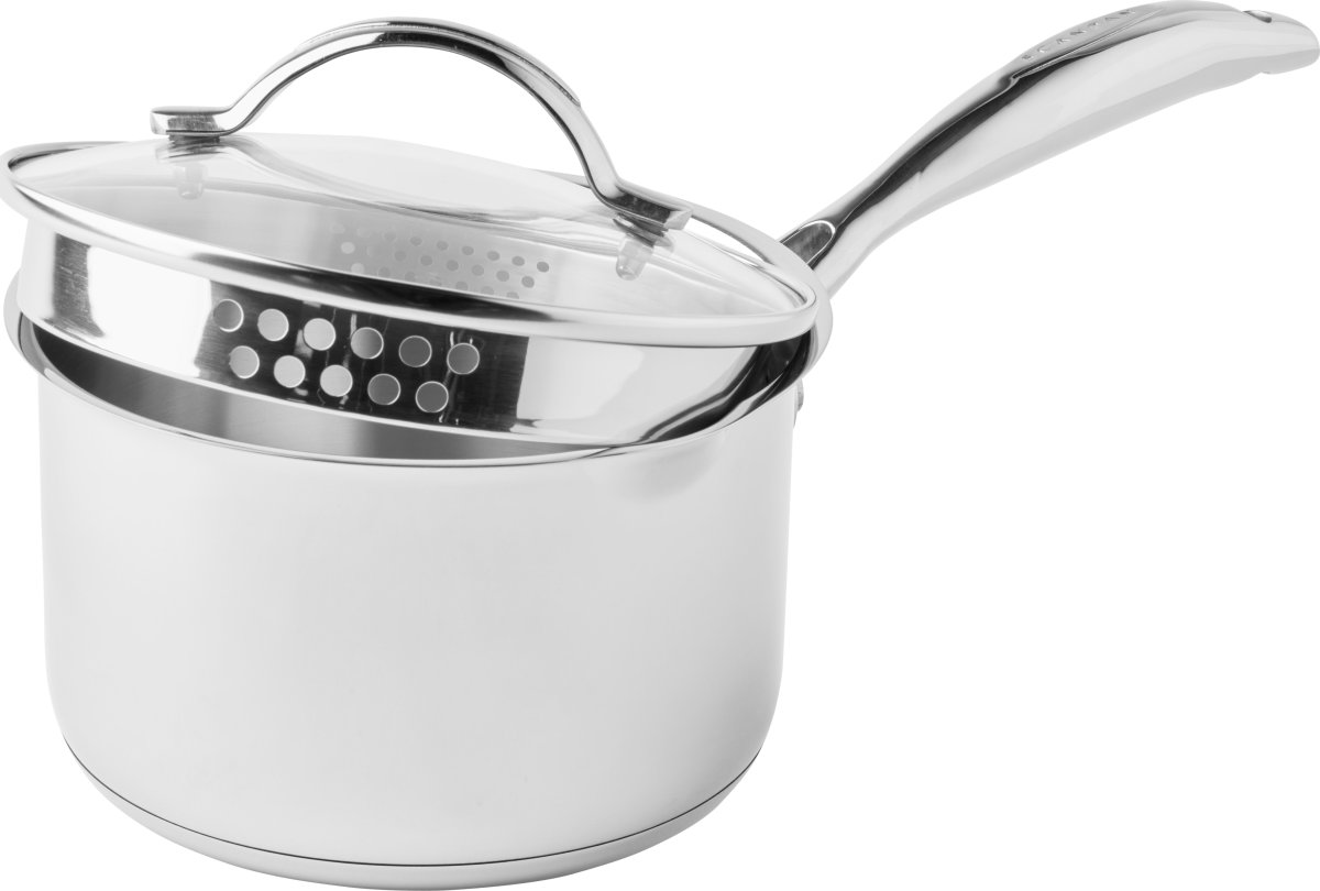 Scanpan STS kastrull med glaslock, 1,8L.