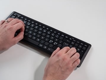 Mousetrapper Type Midi-tangentbord, svart