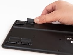 Mousetrapper Type Midi-tangentbord, svart