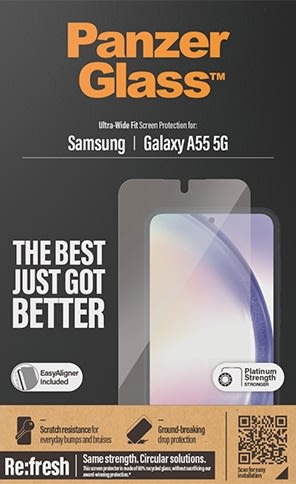 SAFE Skärmskydd Samsung Galaxy ny A55 5G