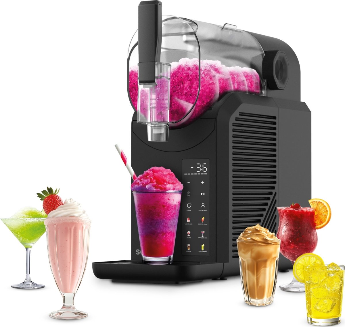 Seeger SLFRZ1BK Slushicemaskin, 2 liter