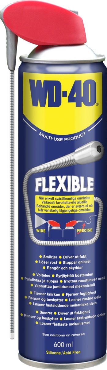 WD-40 Multifunktionell smörjolja, flexibel, 400ml