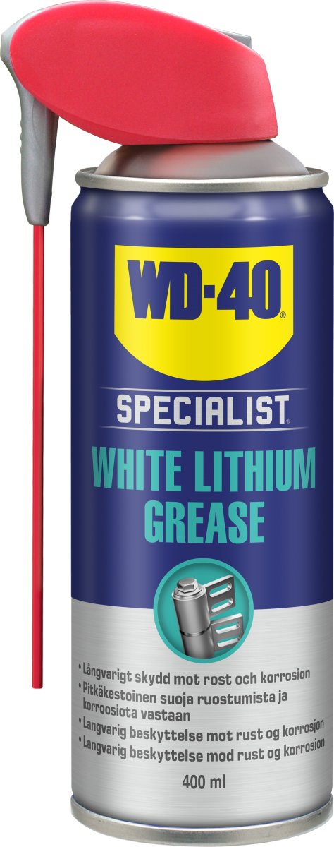 WD-40 Specialist vit litium fettspray, 400ml